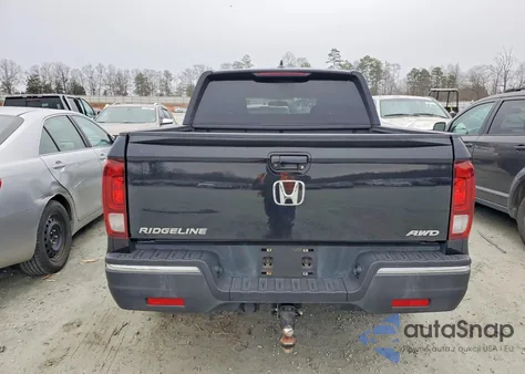 2018 Honda Ridgeline Sport из США, поврежденный, VIN 5FPYK3F15JB016266